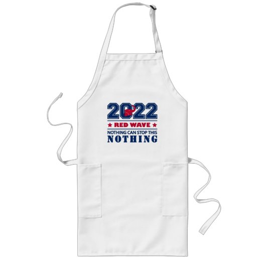 Red Elephant RED WAVE 2022 Midterm Elections USA Lang Schort (Voorkant)
