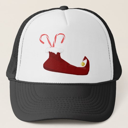 Red Elf Slipper met snoeprietjes Trucker Pet (Voorkant)
