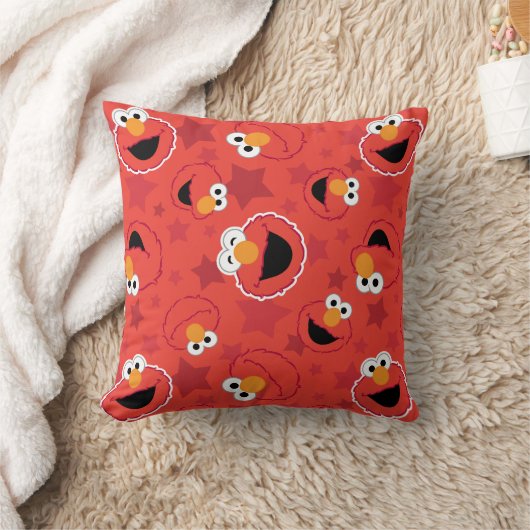 Red Elmo Faces Pattern Kussen (Deken)
