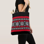 Red Embroidery Tote Bag (Dichtbij)