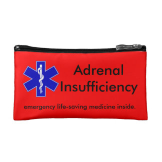 Red Emergency Kit Hoesje: Levensreddende Steroïden Make-up Bag