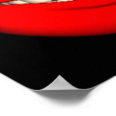 Red Emoticon Poster (Hoek)