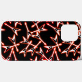 Red en Black Heavy Metal Electric Guitar Pattern Case-Mate iPhone Case (Achterkant (horizontaal))