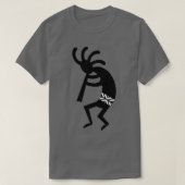 Red en Black Kokopelli T-shirt (Design voorkant)