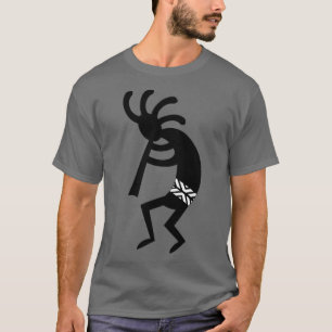 Red en Black Kokopelli T-shirt