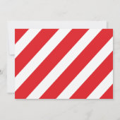 Red en Black Rock Star Rock a Bye Baby shower Kaart (Achterkant)