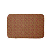  Red- en Gold Tone Bath Mat (Voorkant)