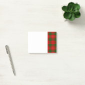 Red en Green Clan MacKinnon Tartan Post-it® Notes (Kantoor)