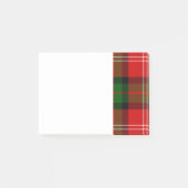 Red en Green Clan MacKintosh Tartan Post-it® Notes (Voorkant)