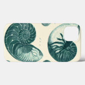 Red en Green Seashell Art Case-Mate iPhone Case (Achterkant (horizontaal))