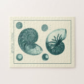 Red en Green Seashell Art Legpuzzel (Horizontaal)