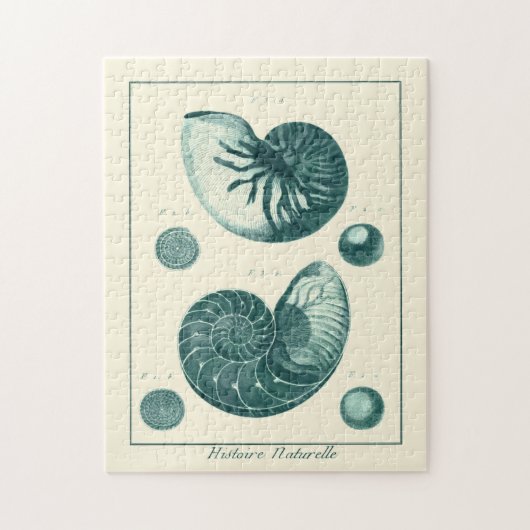 Red en Green Seashell Art Legpuzzel (Verticaal)