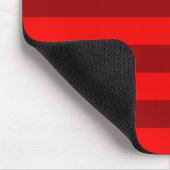 Red en Maroon Stripes Design Muismat (Hoek)
