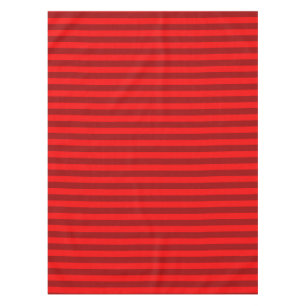 Red en Maroon Stripes Design Tafelkleed