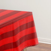 Red en Maroon Stripes Design Tafelkleed (Voorbeeld)