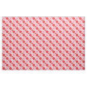 Red en Roze Argyle Heart Pattern Stof (Yard (91,4 cm))