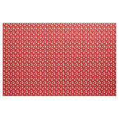Red en White Canadian Flag Maple Leaf Pattern Stof (Yard (91,4 cm))
