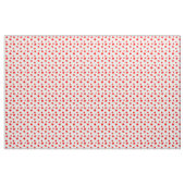 Red en White Canadian Flag Maple Leaf Pattern Stof (Yard (91,4 cm))