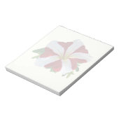 Red en White Petunia Notitieblok (Linkerzijde)