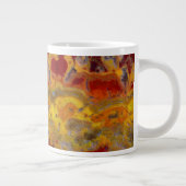 Red en yellow Crayloa Jasper Grote Koffiekop (Rechts)