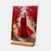 Red Enchantment Acryl Bord (Hoek)