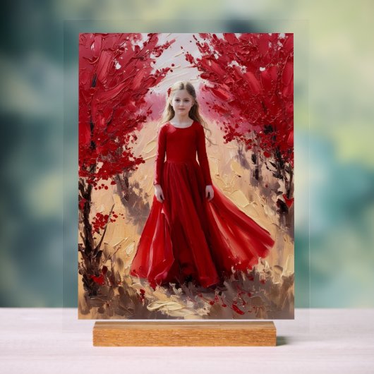 Red Enchantment Acryl Bord (Neutraal)