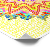 RED Energy Sparking Healing Chakra Poster (Hoek)