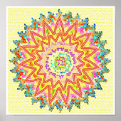 RED Energy Sparking Healing Chakra Poster (Voorkant)