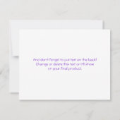 Red Envelope - Hong Bao (Achterkant)