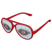 "Red Eye" Aviator Zonnebril (Gekanteld)