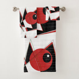 Red Eye die Bath Towel Set bekijkt Bad Handdoek