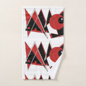 Red Eye die Bath Towel Set bekijkt Bad Handdoek (Handdoek)