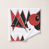 Red Eye die Bath Towel Set bekijkt Bad Handdoek (Wasdoekje)