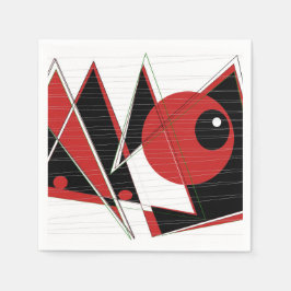 Red Eye die Napkins ziet Servet