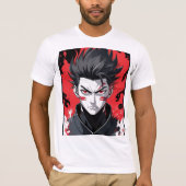 Red Eye Fighter Manga T-shirt (Voorkant)