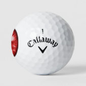 Red Eye Funny Golfballen (Logo)