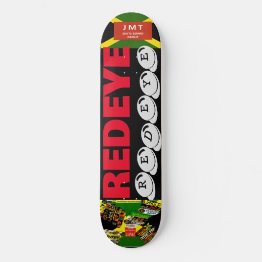 RED EYE JMT 8 1/4 "Skateboard Deck Persoonlijk Skateboard (Voorkant)