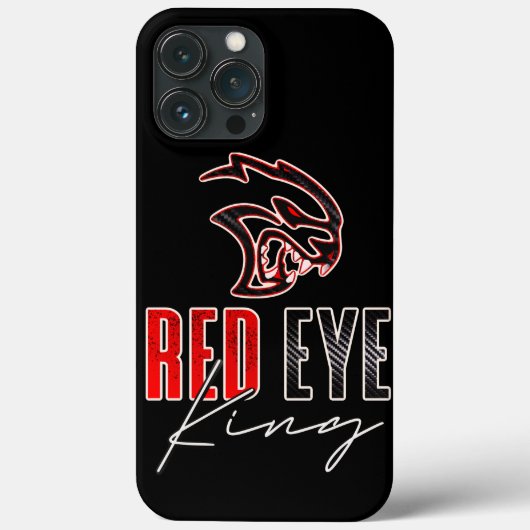 Red Eye King Case-Mate iPhone Case (Achterkant)