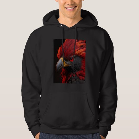 Red eye Phenix Hoodie (Voorkant)