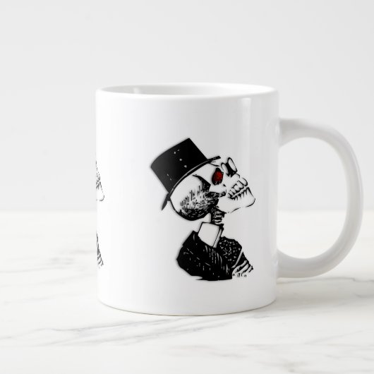 Red Eye Skeleton Grote Koffiekop (Rechts)
