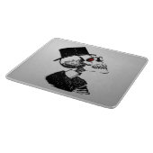 Red Eye Skeleton Snijplank (Hoek)