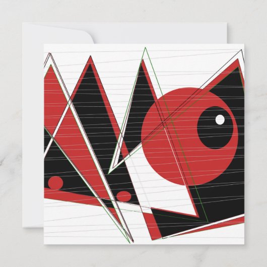 Red Eye Watch Flat Card (Achterkant)