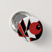 Red Eye Watching Badge Ronde Button 3,2 Cm (Voorkant /achterkant)