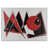 Red Eye Watting Glass Chopping Board Snijplank (Voorkant)