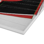 Red Eye Watting Glass Chopping Board Snijplank (Hoek)