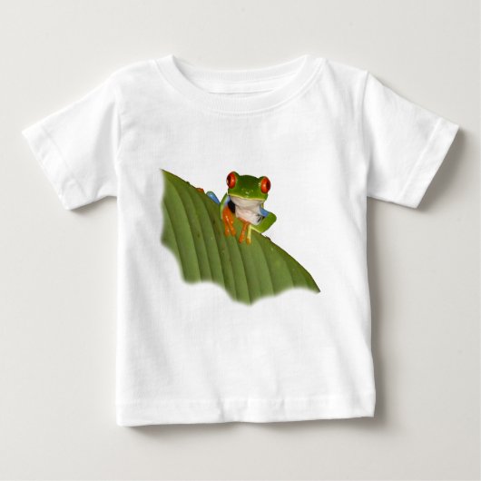 Red Eyed Gaudí Frog Baby T-shirt (Voorkant)