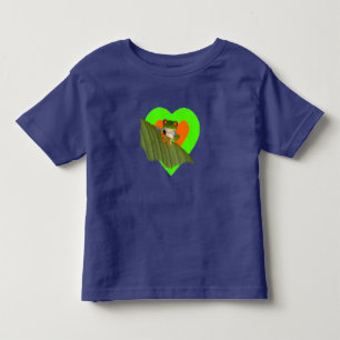 Red Eyed Gaudy Frog Peuter T-shirt