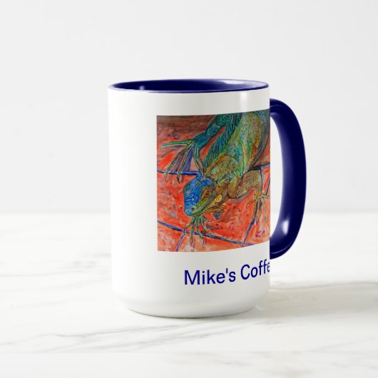 Red Eyed Iguana Mok (Voorkant rechts)