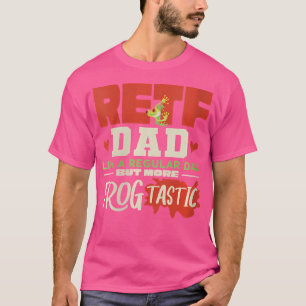 Red Eyed Tree Frog Amfibieën Retf Dad T-shirt