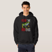 Red Eyed Tree Frog Hoodie (Voorkant volledig)